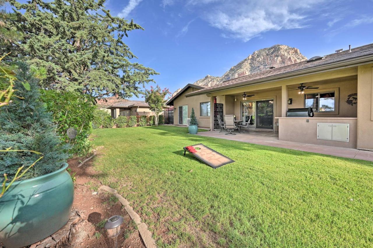 Peaceful Sedona Home Red Rock Views And Patio! Kültér fotó