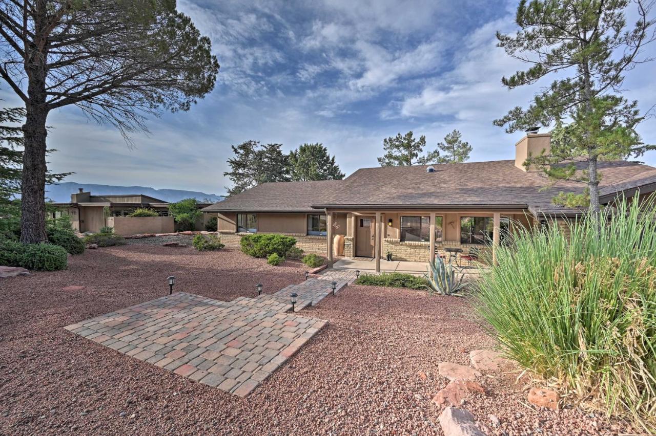 Peaceful Sedona Home Red Rock Views And Patio! Kültér fotó