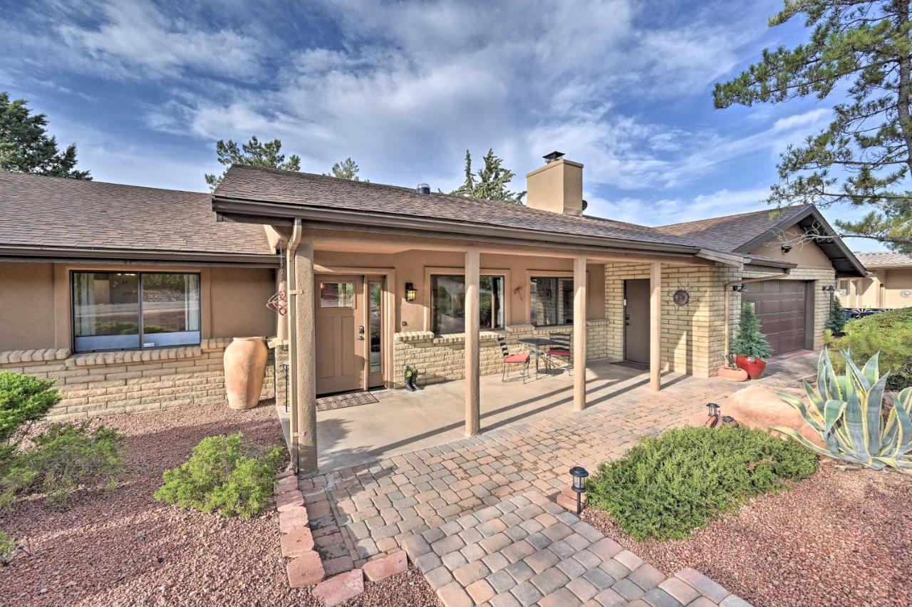 Peaceful Sedona Home Red Rock Views And Patio! Kültér fotó